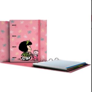 Carpebook 4 Anillas 35 mm A4 Mafalda Baby Cart 2025