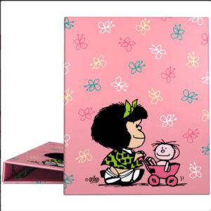 Carpebook 4 Anillas 35 mm A4 Mafalda Baby Cart 2025