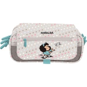 Estuche Triple con Solapa Mafalda Bird 2025
