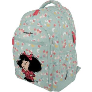 Mochila Triple Rubber Mafalda Pijama 2025