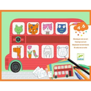 Dibujos para colorear Calcar es un arte