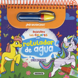 Descubro los colores con rotulador de agua: Unicornios
