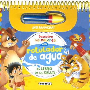 Descubro los colores con rotulador de agua