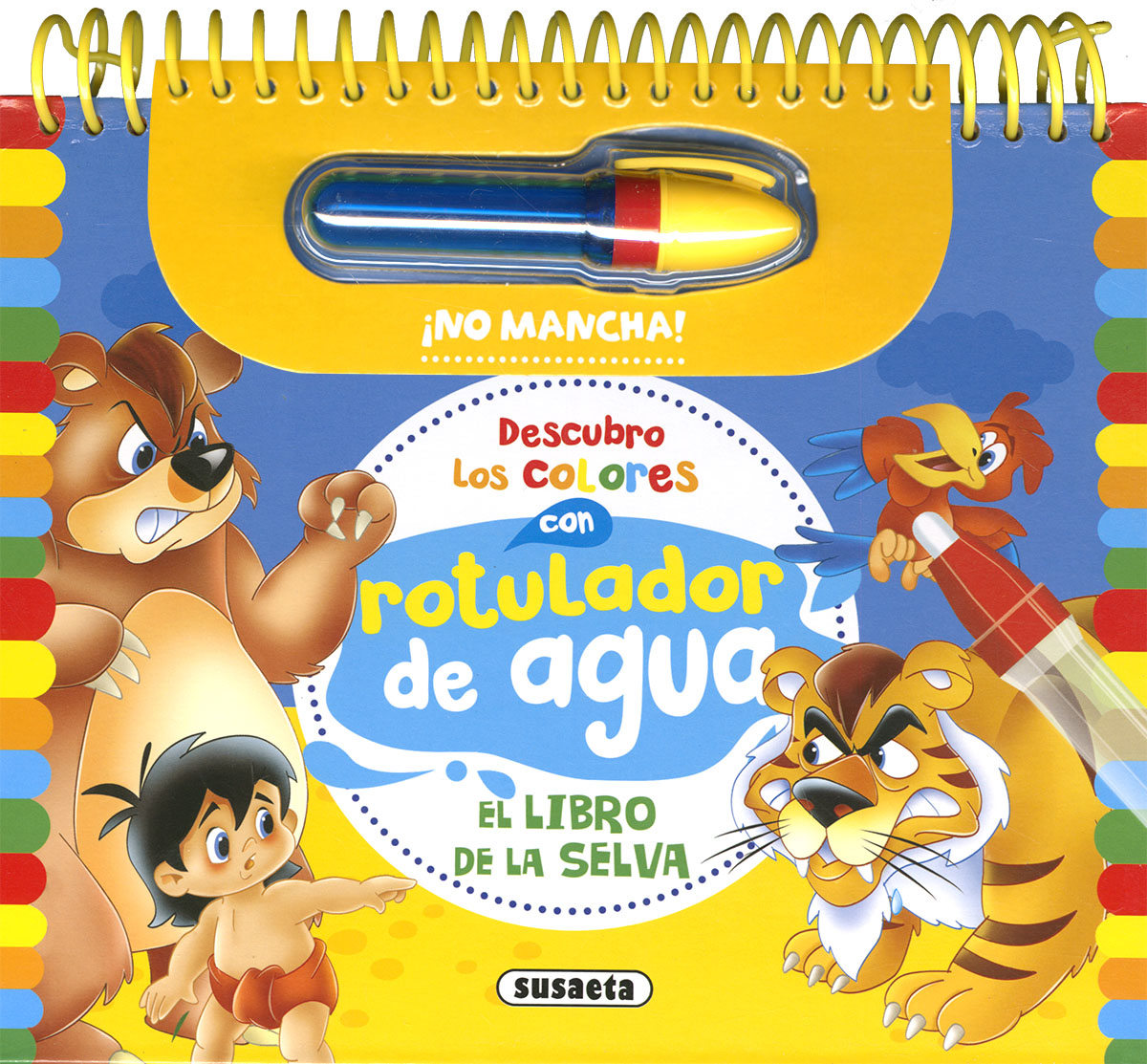 Descubro los colores con rotulador de agua