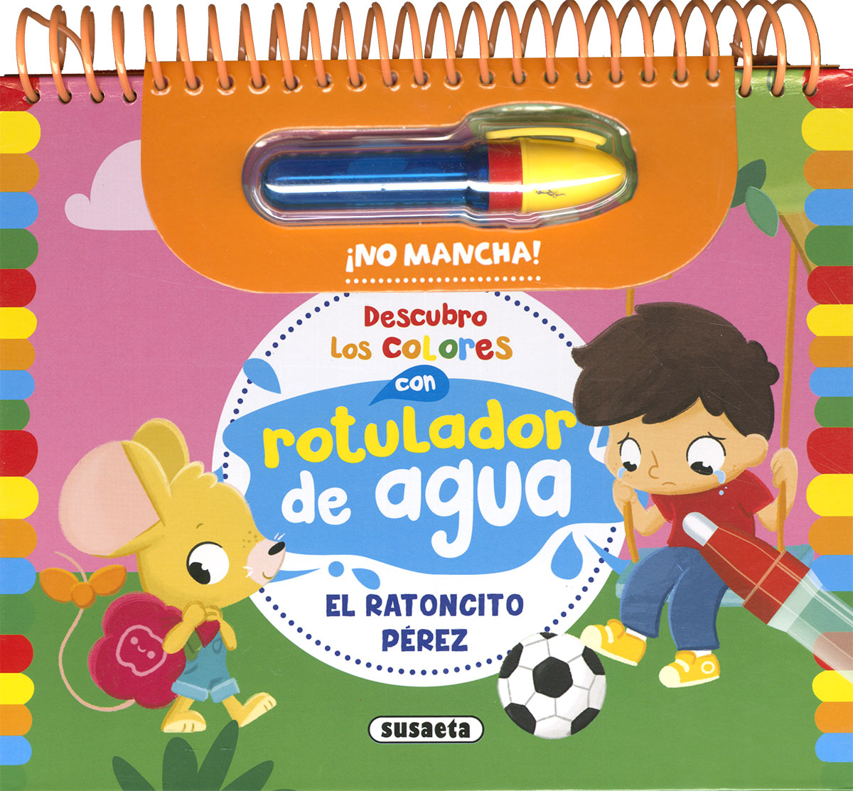 Descubro los colores con rotulador de agua: El ratoncito Pérez