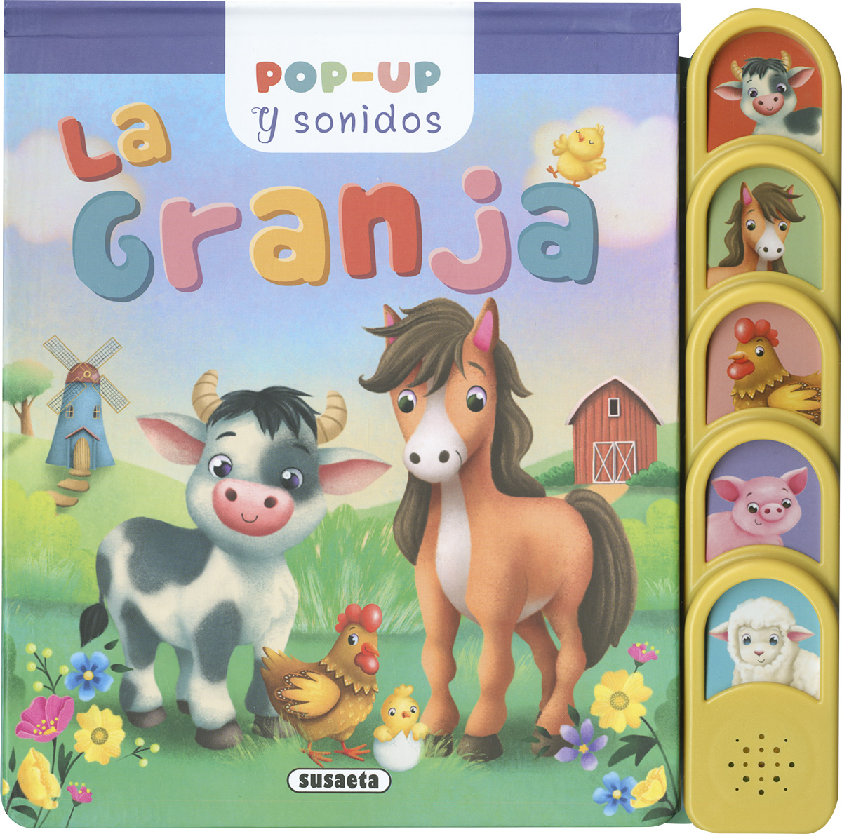 Pop-up y sonidos la granja