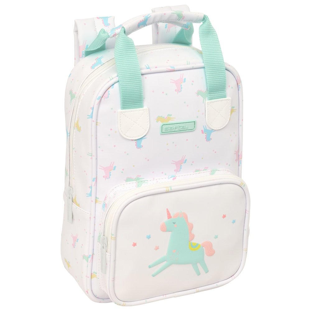 MOCHILA INFANTIL CON ASAS SAFTA UNICORNIO