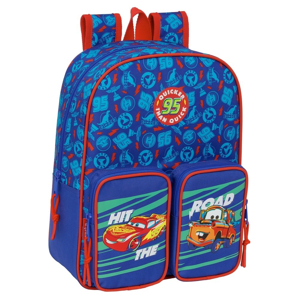 MOCHILA INFANTIL CARS ADAPTABLE A CARRO