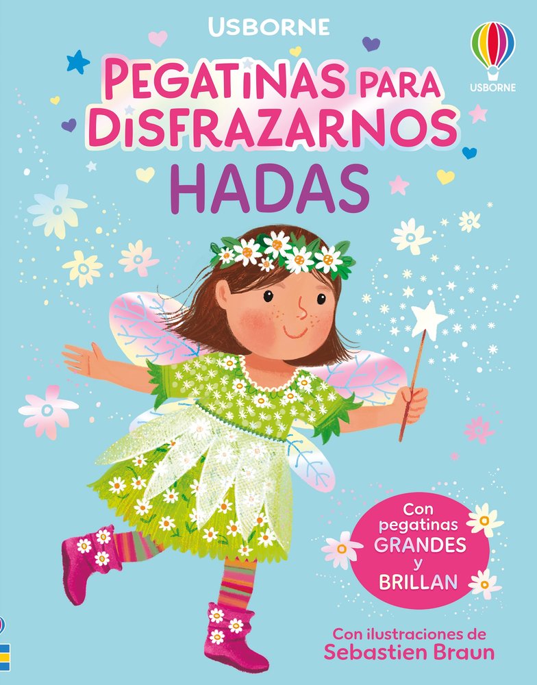 HADAS CON PEGATINAS BRILLANTES Y GRANDOTAS