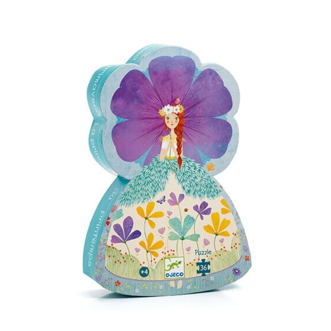 Puzzle princesa de primavera