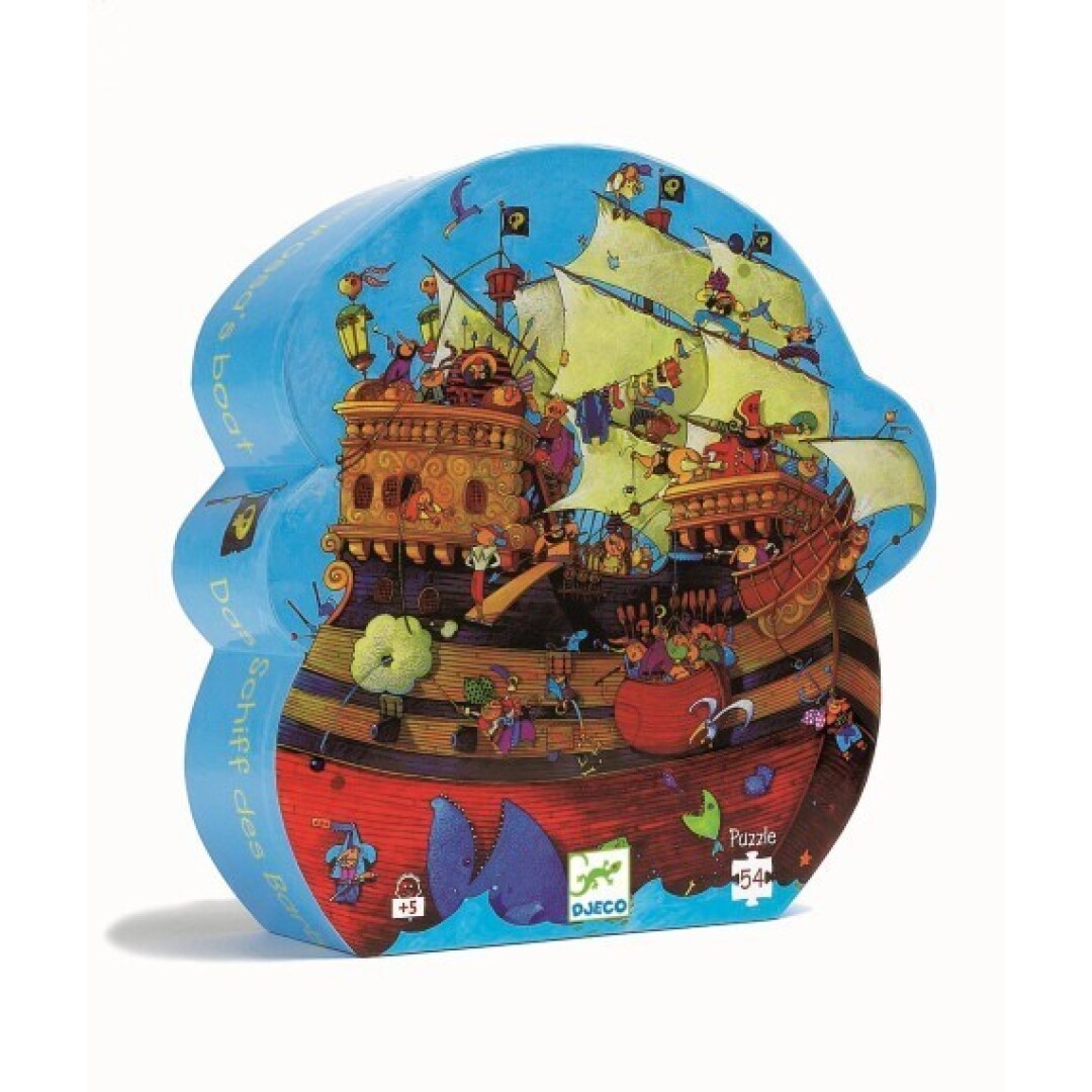 puzle barco pirata
