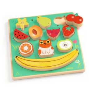 Puzle encajable frutas