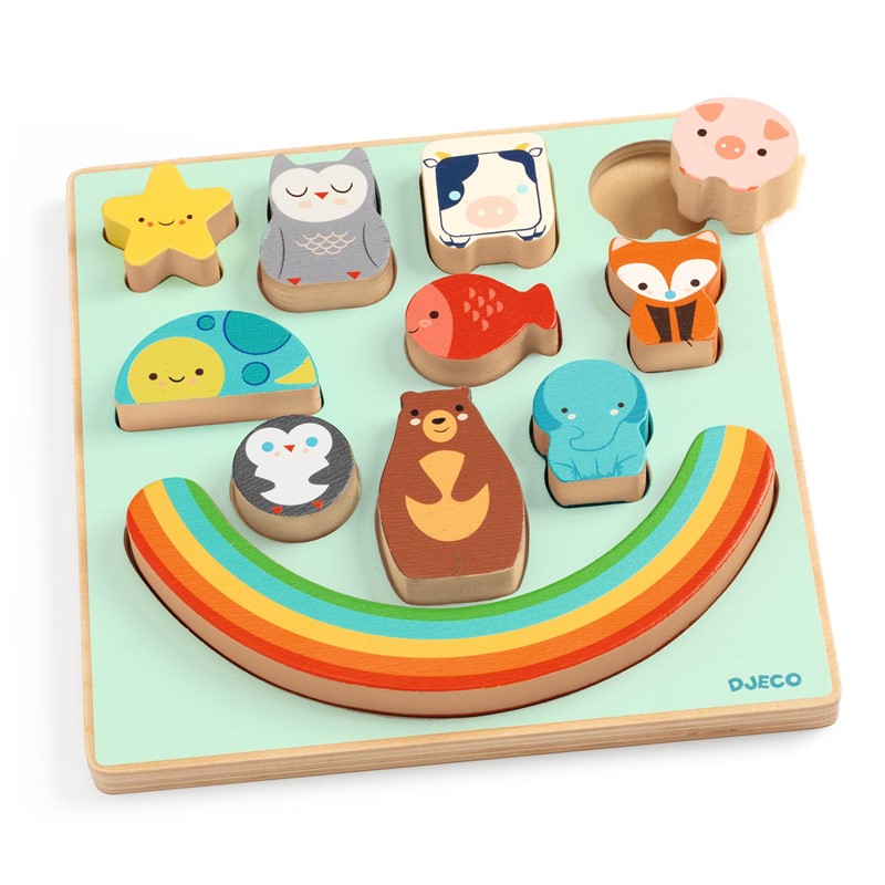 Puzzle arcoiris