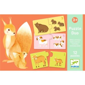 puzle educativo dúo números