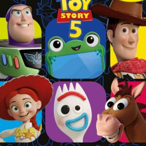 TOY STORY 5 LIBROAVENTURAS Incluye un cuento, figuritas y un tapete