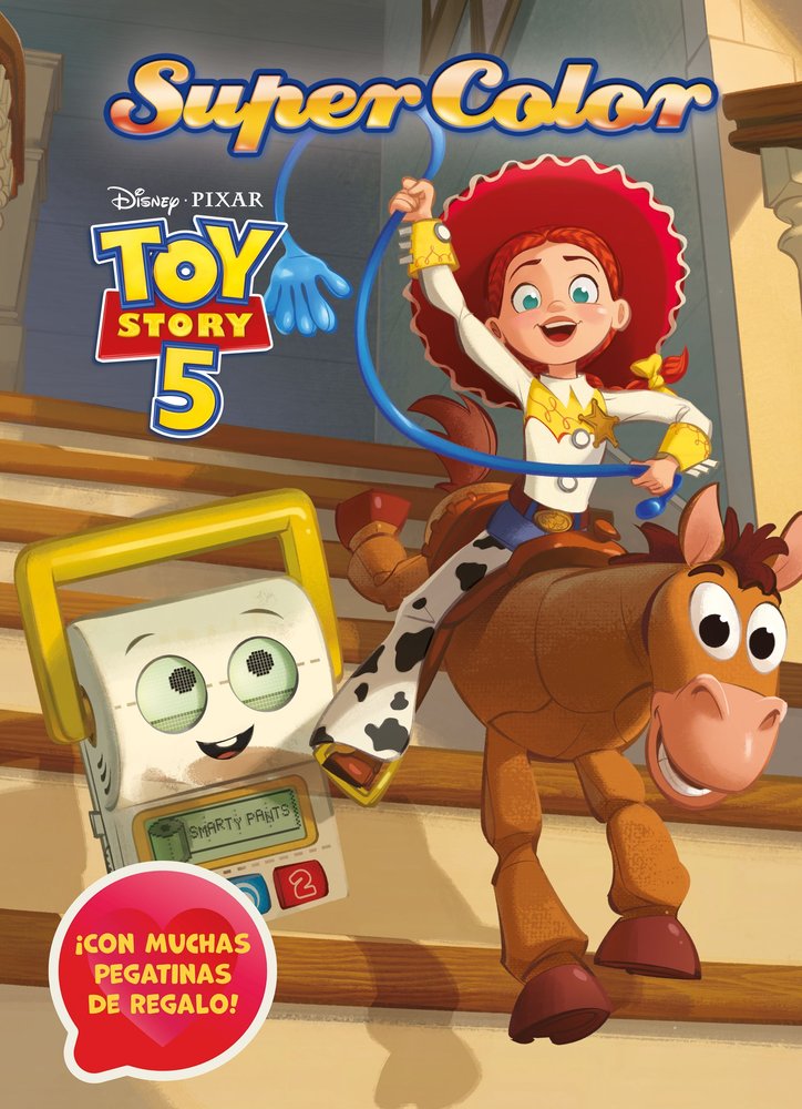 TOY STORY 5 SUPERCOLOR Con pegatinas