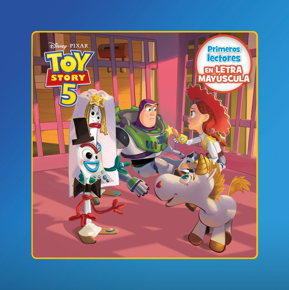TOY STORY 5 PRIMEROS LECTORES EN LETRA MAYUSCULA